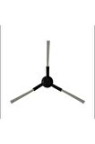 Mop Pro (STYTJ02YM) Yan Fırça - Siyah (2li Paket)