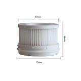 1C Handheld Hepa Filtre 1 Adet