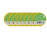 Schneider 8li Sarı PVC İzole Bant 20mt*19mm 2420101-8