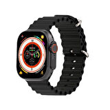 ScHitec Watch HK9 Ultra 2 Max Amoled Ekran Android İos HarmonyOs Uyumlu Akıllı Saat Siyah