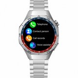Haino Teko Amoled Ekran WaterProof 3 Kordonlu Akıllı Saat Gümüş Teko25