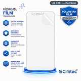 SChitec LG K20+ Uyumlu Ön Yüzey Nano Şeffaf Hidrojel Ekran Koruyucu