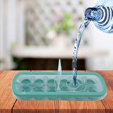 BUFFER® Silikon Tabanlı Yapışmaz Kolay Çıkabilen 12'Li Buz Kalıbı
