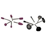 RENGINESHOP® 12li Kalıpçı Taşlama Uçları Seti Tel Fırça Gravür Uçları Seti