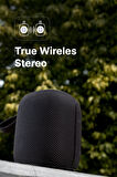 Bluetooth Hoparlör 10 W RGB Taşınabilir Kablosuz TWS Streo Ses Bombası Siyah X6702_M0