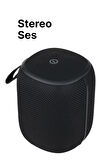 Bluetooth Hoparlör 10 W RGB Taşınabilir Kablosuz TWS Streo Ses Bombası Siyah X6702_M0