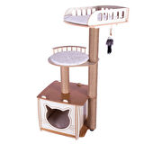 Pati Homes Katlı Kedi Tırmalama Oyun Evi - Kedi Tırmalaması