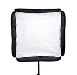 TEWISE Tepe Flaşları Uyumlu 40x40cm Softbox