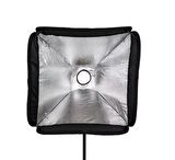 TEWISE Tepe Flaşları Uyumlu 40x40cm Softbox