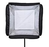 TEWISE Tepe Flaşları Uyumlu 40x40cm Softbox
