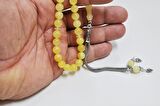 Damla Kehribar Tesbih Küre Kesim (khr 10319)