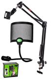 Lastvoice NB39-PS02X Pop Filtre ve Mikrofon Standı Sehpası