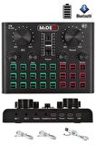 Lastvoice BM800 Live Set Efektli Ses Kartı Mikrofon Stand Kayıt Canlı Yayın Seti (PC ve Telefon)