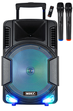 Midex MXR-1200 Taşınabilir Seyyar Mikrofonlu Akülü Ses Sistemi Hoparlör (1200 Watt 15 İNÇ)