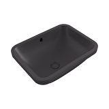 Bocchi Scala 55 cm Tezgahaltı Lavabo Mat Antrasit