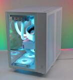 Game Master F-7 Beyaz 7x Rgb Fanlı Bilgisayar Kasası V2