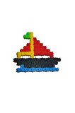Tik Tak Lego Ve Yapı Blokları Eğtici Oyuncaklar 500 Parça 6 Renk Blok Set Eğitici Geliştirici Tiktak