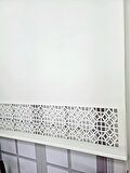 Stor Perde Desenli Lazer Kesim Kalın Kumaşlı ML104