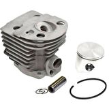 Husqvarna 55 Testere Nikasil Silindir Piston Seti 46 mm