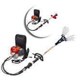 Kawasaki Tj53E Motorlu Tırpan + Btm Agro Zeytin Hasat Makinesi