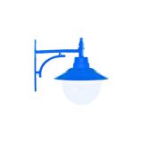 Bahçe Aydınlatma Apliği | Gloplu Aplik | Mavi | Rehome