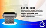 Cosmostech Akıllı Saat Watch için Uyumlu 42,44,45,49MM, 1/2/3/4/5/6/se/7/8/Ultra Metal Seri Kordon ve Kayışı Lacivert