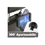 Cosmostech Araç Içi Koltuk Arkası 360° Ayarlanabilir° Tablet Telefon Tutucu Stand