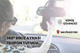Cosmostech Araç Dikiz Aynası Telefon Tutucu Standı 360° Derece Ayarlanabilir, Masaüstü, Koltuk Arkası Telefon Tutacağı Car Holder