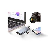 Cosmostech Macbook Pro Air Type-C 11 In 1, 4K Hdmı, Vga, Pd, Usb3.0, RJ45 Ethernet, Sd/tf Card Reader, 3.5mm Aux, Çevirici Hub Adaptör