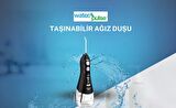 Waterpulse Kablosuz Pro V580 Water Flosser 320ml Taşınabilir Diş/Protez Bakım Ve Ağız Duşu Siyah