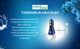 Waterpulse Kablosuz Pro V580 Water Flosser 320ml Taşınabilir Diş/Protez Bakım Ve Ağız Duşu Mavi