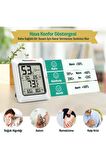 ThermoPro TP-50 Termometre İç Mekan Dijital Isı ve Nem Ölçer