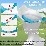 Dino Banyo Şapkası , Slikon Çocuk Duş Tacı , Sevimli Dinazor , Ayarlanabilir Tasarım, 6ay-9yaş