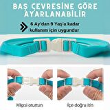 Hippo Banyo Şapkası , Slikon Çocuk Duş Tacı , Sevimli Hipopotam , Ayarlanabilir Tasarım, 6ay-9yaş