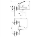 ECA Spylos Banyo Bataryası + ECA Fırat Mafsallı Duş Seti Banyo Üst Takımı