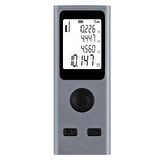 ShopyTech Mini USB Şarjlı Lazer Metre 50 m Dijital Mesafe Ölçer Alan/Hacim Hesabı Pisagor Sürekli Ölçüm