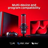 HyperX QuadCast Gaming Mikrofon HX-MICQC-BK