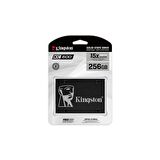 Kingston KC600 2.5 inç 256 GB Sata 3.0 500 MB/s 555 MB/s SSD 