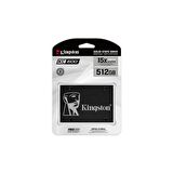 Kingston KC600 2.5 inç 512 GB Sata 3.0 520 MB/s 555 MB/s SSD 
