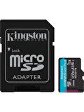 Kingston SDCG3/1TB 1 TB 170-90Mb/s SDXC Canvas Go Plus A2 U3 V30 microSD Hafıza Kart