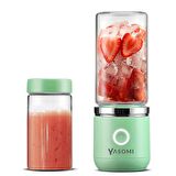 Yasomi Taşınabilir Kablosuz Şarjlı Cam Smoothie El Blenderi Yeşil ( Türkiye Garantili)