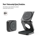 3-in-1 Kablosuz Şarj Standı