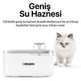 Akıllı Kedi Su Pınarı ve Yedek Filtreler 2'li Pet Ürünleri Seti