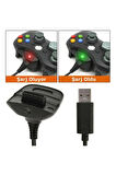 Knt-01 4800mah Xbox 360 Joystick Kol Batarya Şarj Kablosu