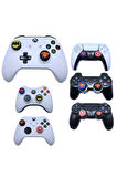 Spider Örümcek Xbox Series X-s -xbox One-xbox S-xbox X Ps4 Ps5 Analog Koruyucu Silikon Pad