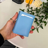 Modica® Laura - Teknolojik Vegan Deri RFID Korumalı Otomatik Pop-Up Mekanizmalı Modern İnce Tasarım 