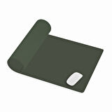 Modica Lindos - Vegan Deri Mat, Masa Pedi, Büyük Mouse Pad, Ofis için Mat, Su Geçirmez Mat