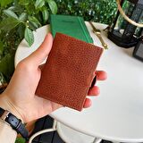 Modica® Montana - Hakiki Deri Minimalist Katlanabilir Cüzdan
