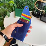Modica® Vista - Hakiki Deri Unisex Natürel Minimal Cüzdan