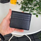 Modica Sazara – Hakiki Deri Süper İnce Minimalist Cüzdan, Modern Tasarım, Slim Kartlık